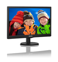 Philips 19.5" HD LCD Computer Monitor, Black - 203V5LSB2