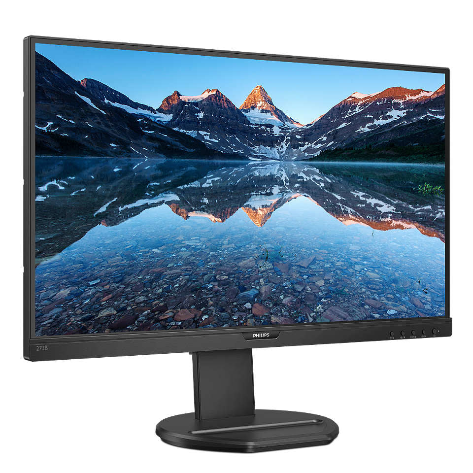 Philips 27" Full HD LED Monitor, 16:9, 4ms, 1000:1-Contrast - 273B9