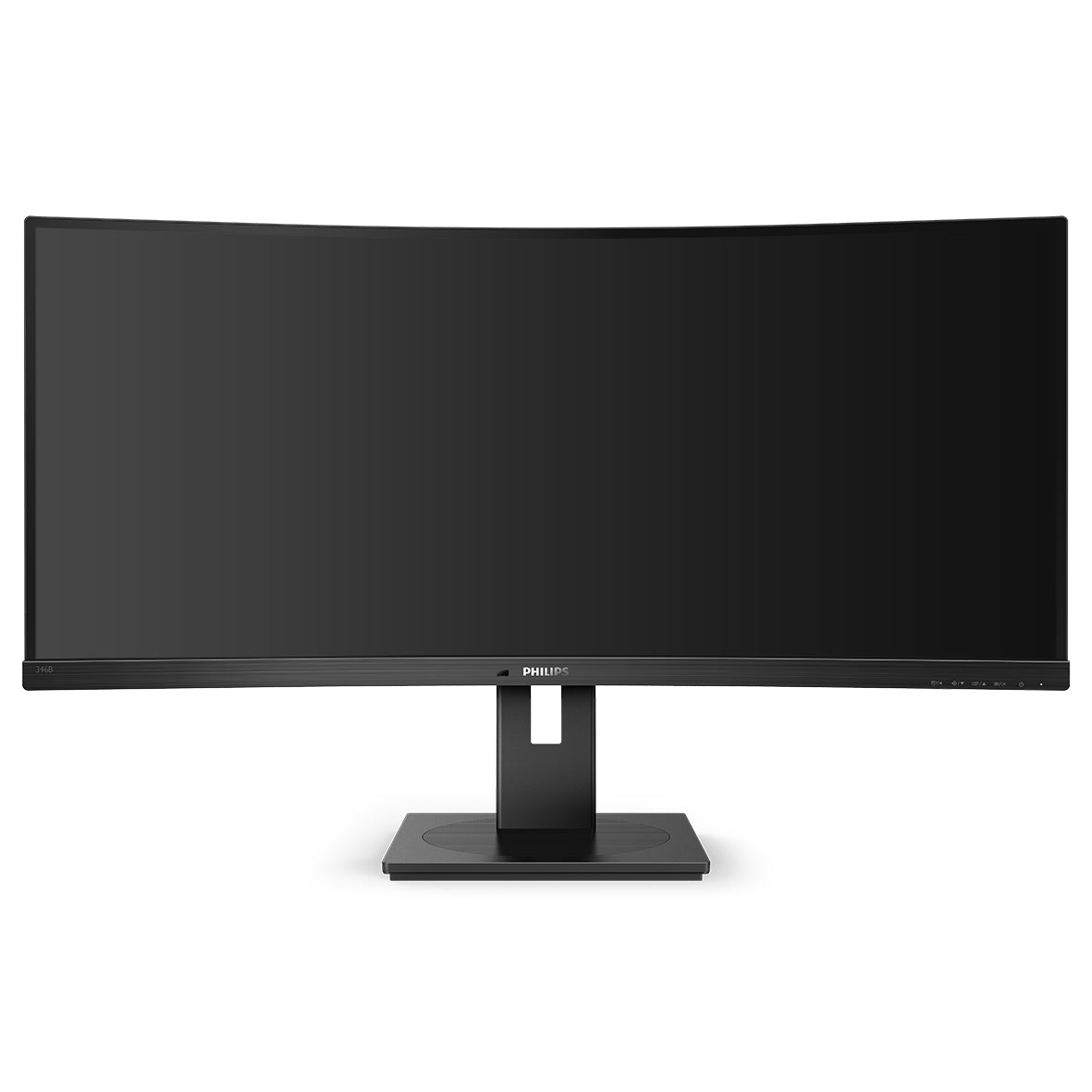 Philips 346B1C 34" WQHD Curved WLED Monitor, 21:9, 4MS, 80M:1-Contrast - 346B1C