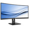 Philips 346B1C 34" WQHD Curved WLED Monitor, 21:9, 4MS, 80M:1-Contrast - 346B1C