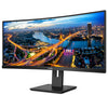 Philips 346B1C 34" WQHD Curved WLED Monitor, 21:9, 4MS, 80M:1-Contrast - 346B1C