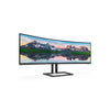 Philips 49" Dual QHD Curved WLED Monitor, 32:9, 4MS, 3000:1-Contrast - 498P9Z