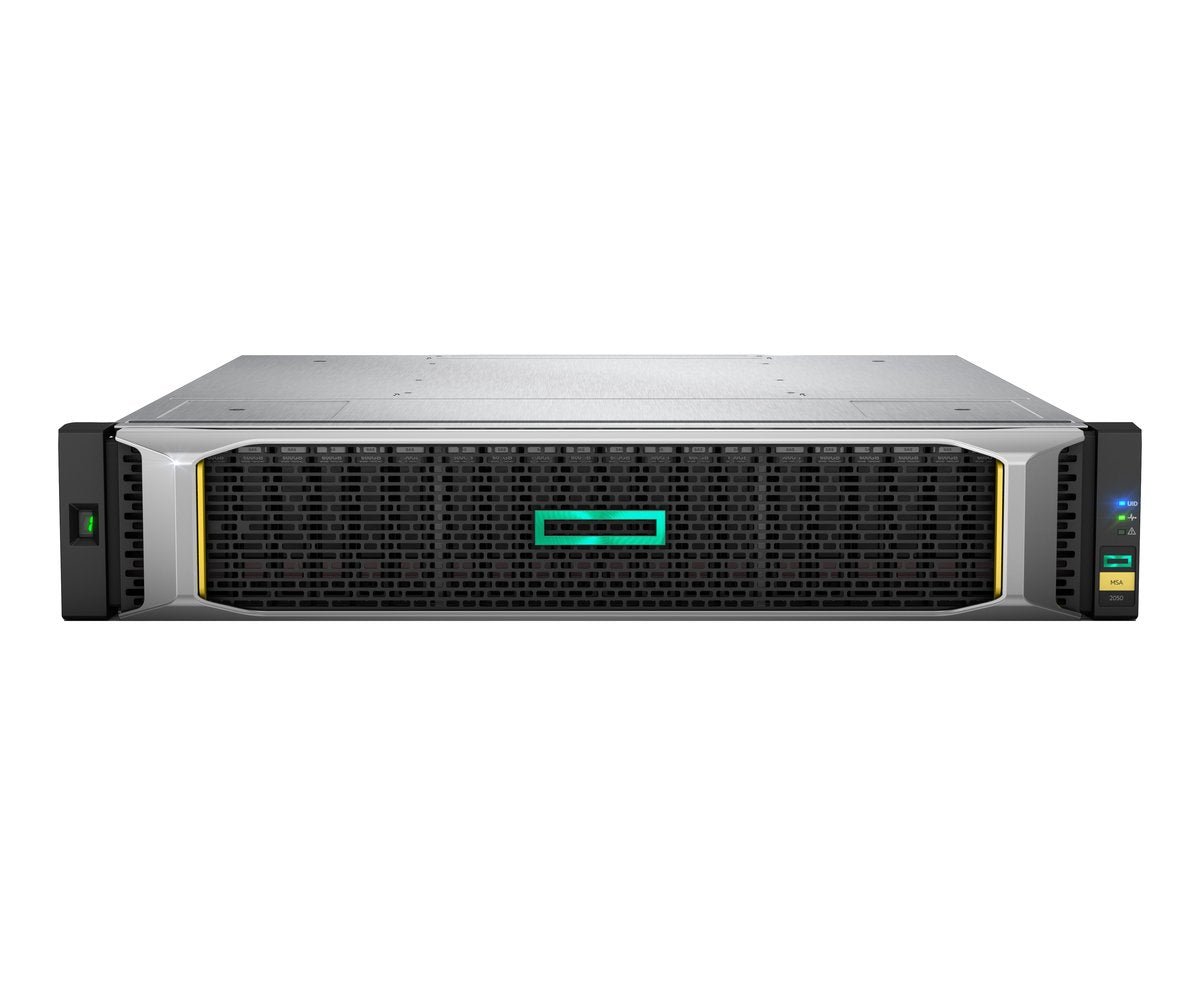 HPE MSA 2052 SAN Dual Controller SFF Storage, 614 TB, 2U - Q1J03A