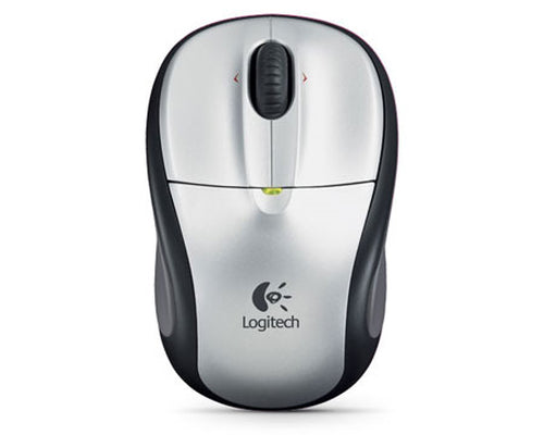 Logitech M325 Laser Wireless Mouse, Optical, RF Wireless, USB, 1000 DPI, Silver-  910-002332