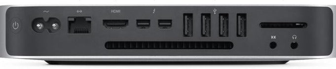 Apple Mac Mini (Late 2014) Desktop, Intel Core i5, 2.60GHz, 8GB RAM, 256GB SSD, macOS - MGEM2LL-A (Refurbished)