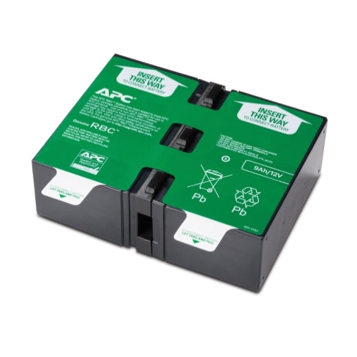 APC Replacement Battery Cartridge #124, Lead-acid Battery for APC Smart-UPS(s) - RBC124