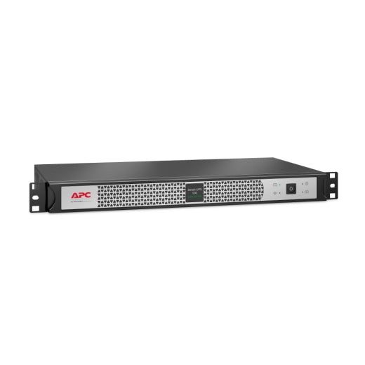 APC Smart-UPS Li-Ion 500VA Short Depth UPS System with Network Card, 400W, 680J, 4xNEMA 5-15R - SCL500RM1UNC