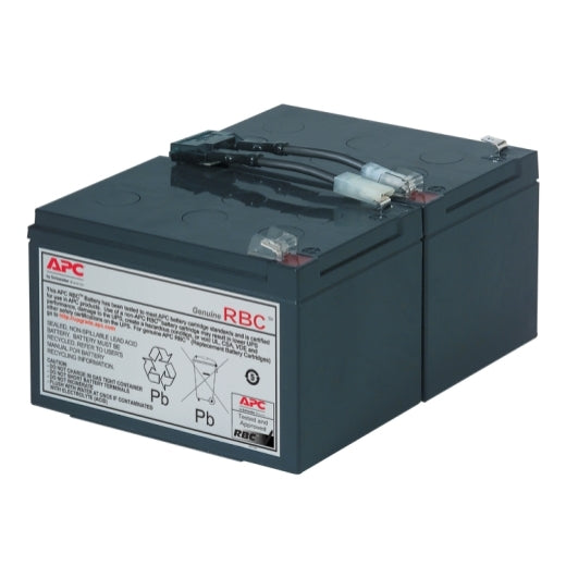APC Replacement Battery Cartridge #6, Lead-acid Battery for APC Smart-UPS - RBC6