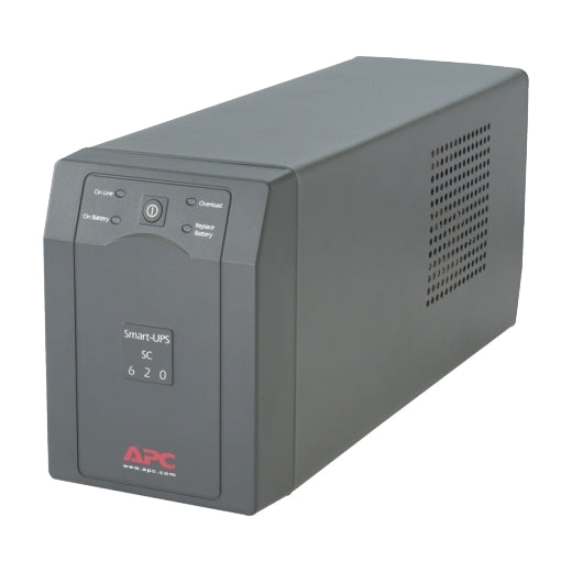 APC Smart-UPS SC 620VA 120V UPS System, 390 Watts, 412 Joules, 4xNEMA 5-15R - SC620