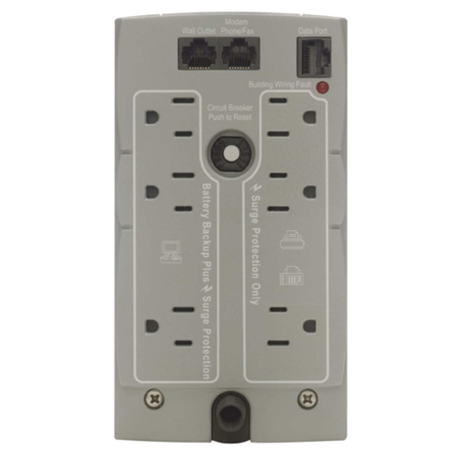 APC Back-UPS CS 350 120V Backup System, 350VA, 210W - BK350