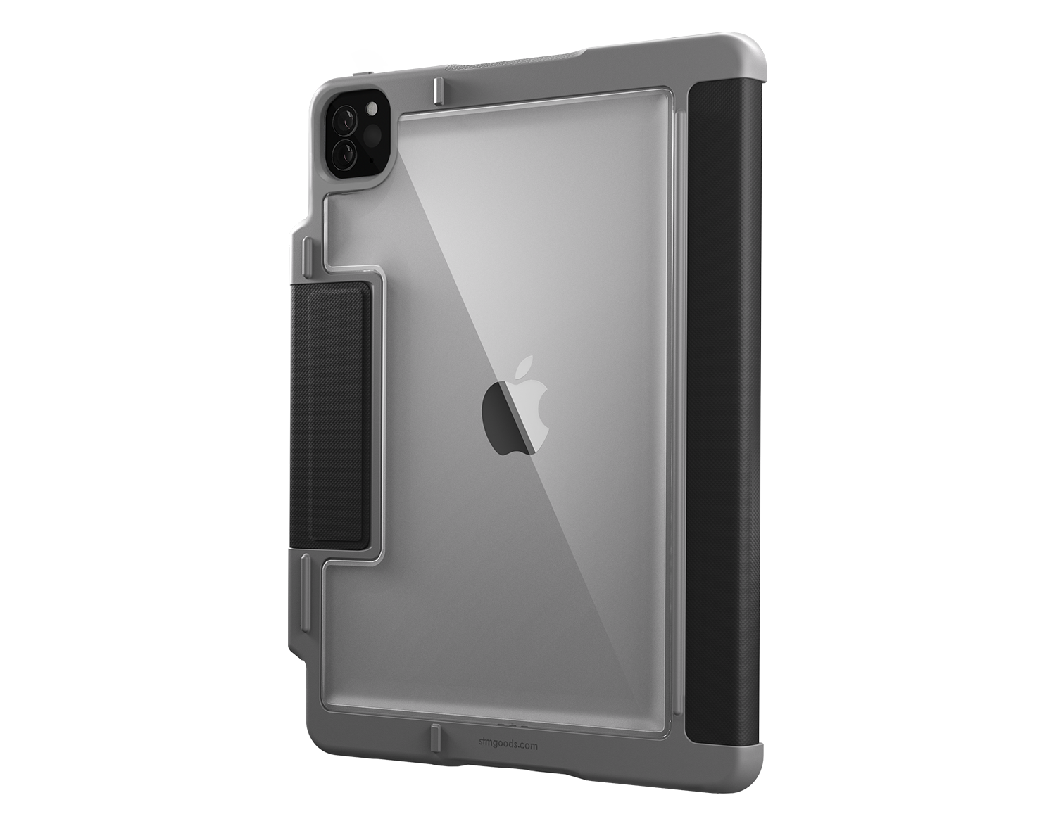 STM Goods Studio Multi-fit Case for Apple iPad (7th Gen), Air 3, Pro 10.5″ Tablets, Black Smoke - stm-222-161JU-01