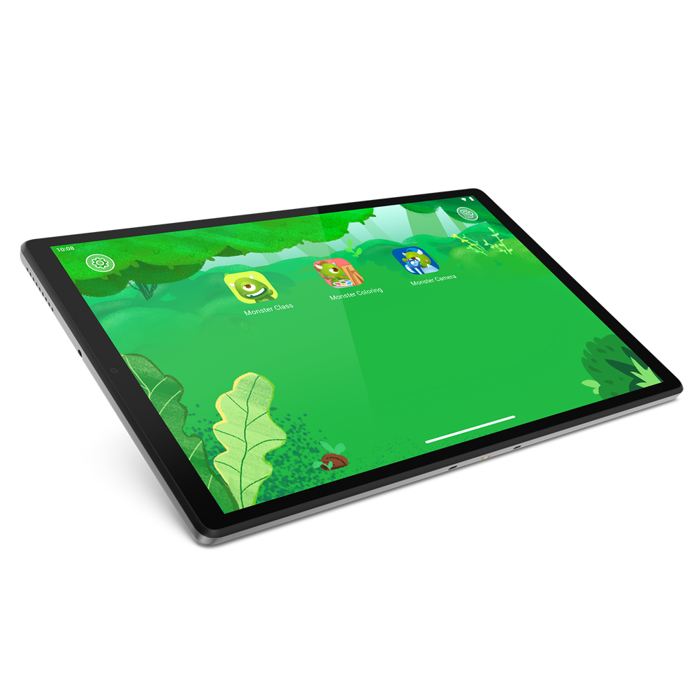 Lenovo Smart Tab M10 10.3" FHD Plus (2nd Gen) Tablet, MediaTek Helio P22T, 4GB RAM, 128GB eMMC, Android Pie - ZA6M0007US