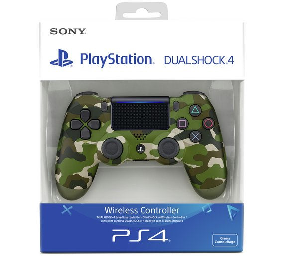 Sony DualShock 4 Wireless Controller (Green Camouflage) 3001544