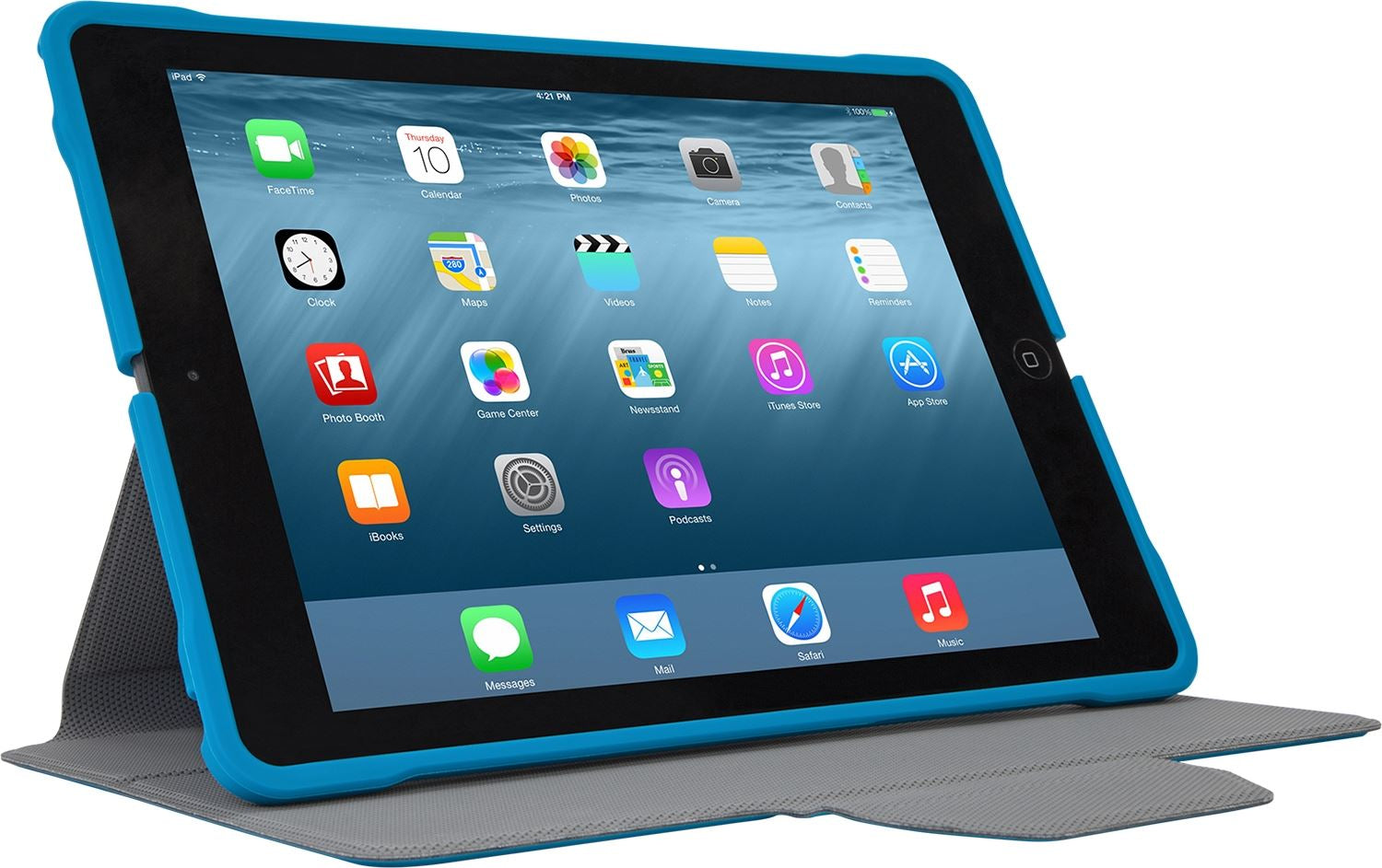 Targus 3D Protection Carrying Case (Folio), Tablet Case, Blue - THZ61202GL