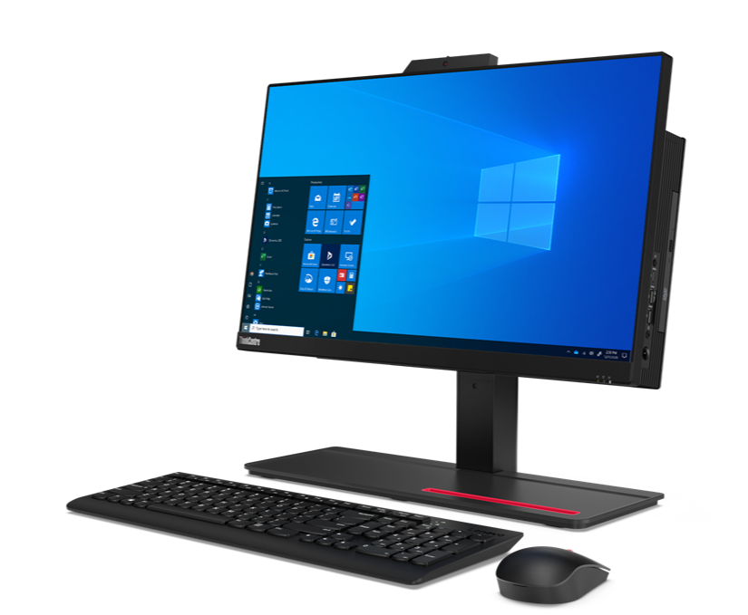 Lenovo ThinkCentre M70a 21.5" FHD All-in-One PC, Intel i3-10300, 3.7GHz, 8GB RAM, 128GB SSD, Win11DG - 11CK005KUS