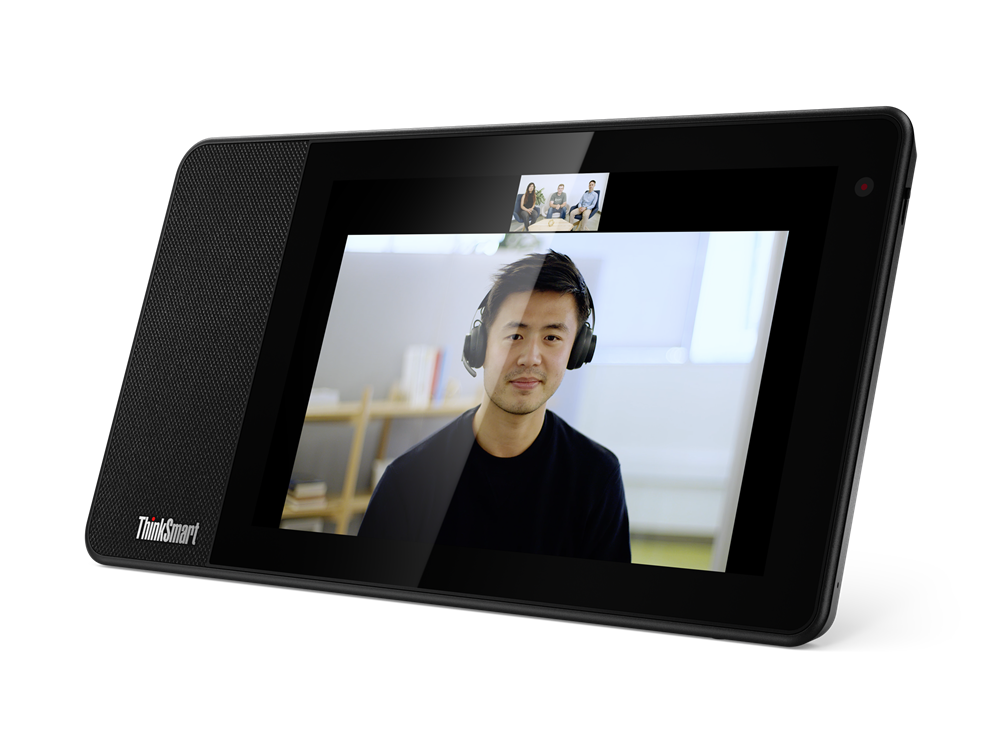 Lenovo ThinkSmart View for Zoom Rooms, 8" HD Display, Snapdragon 624, 1.80GHz, 2GB RAM, 8GB eMMC, AOSP 8.1 - ZA840013US
