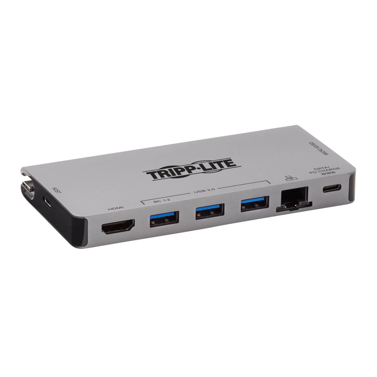 Tripp Lite USB-C Docking Station, 4K HDMI, GbE, Wired - U442-DOCK5D-GY