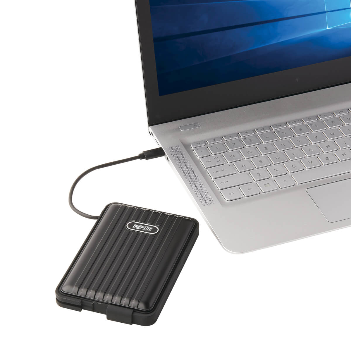 Tripp Lite USB-C to SATA SSD/HDD Enclosure Adapter, USB 3.1, Gen 2 (10 Gbps) - U457-025-G2-WPB