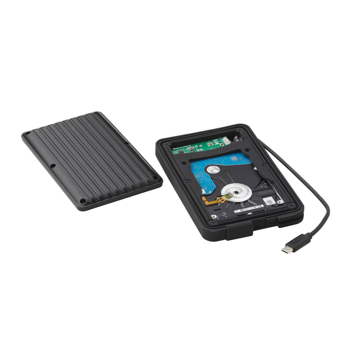 Tripp Lite USB-C to SATA SSD/HDD Enclosure Adapter, USB 3.1, Gen 2 (10 Gbps) - U457-025-G2-WPB