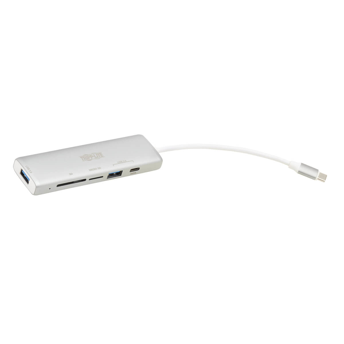 Tripp Lite USB-C Multiport Adapter, 2xUSB-A, 1xUSB-C, Card Reader- U460-002-2AM-C1