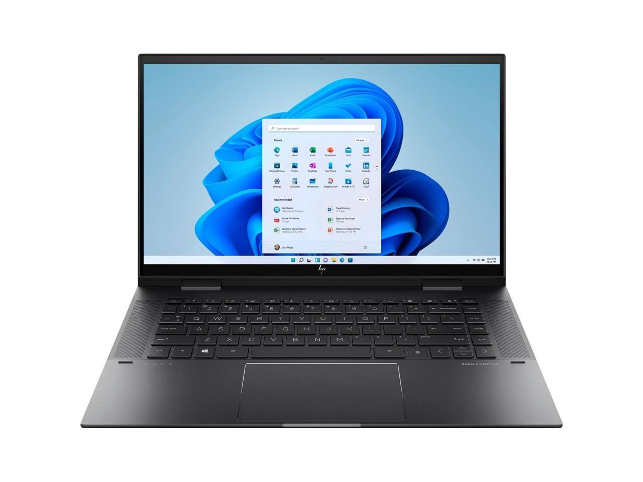 HP Envy x360 15-eu1073cl 15.6" FHD Convertible Notebook, AMD R7-5825U, 2.0GHz, 16GB RAM, 512GB SSD, Win11H - 644F0UA#ABA (Certified Refurbished)