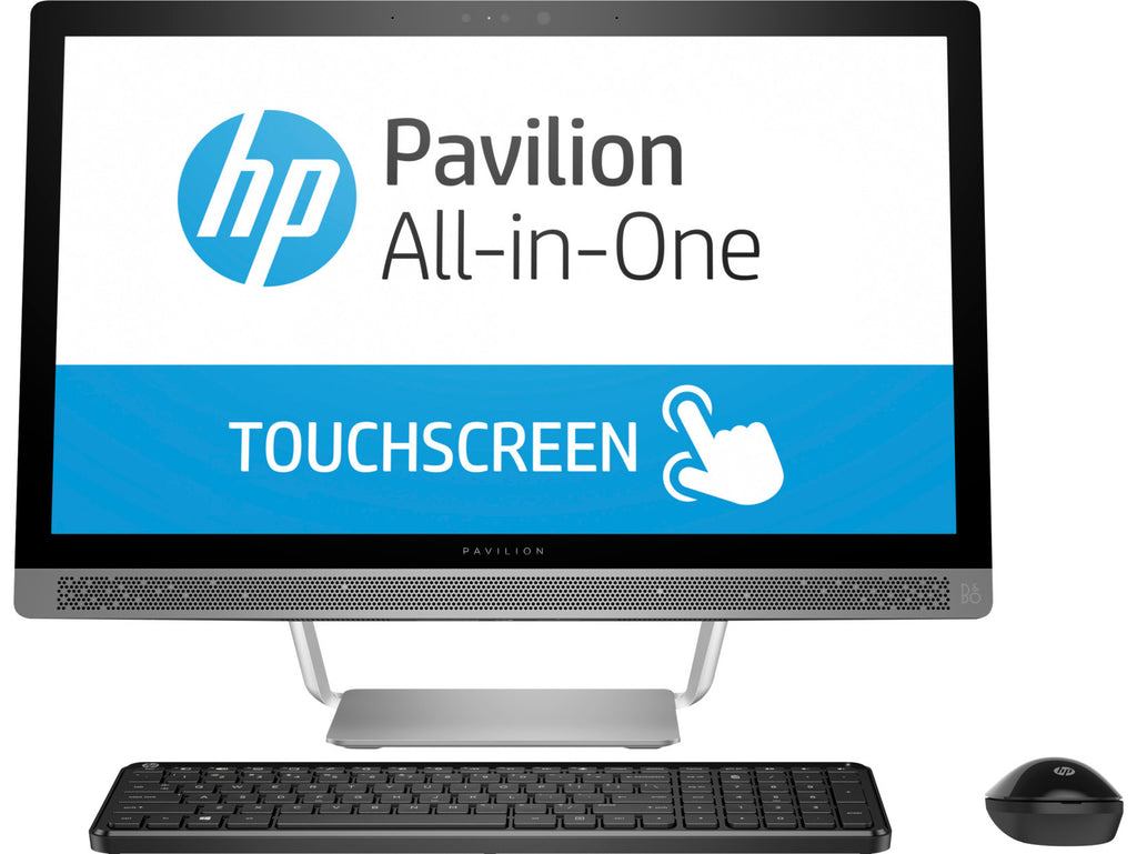 HP Pavilion 24-b011 23.8" FHD (Touchscreen) All-in-One Computer, Intel Core i5-6400T, 2.20GHz, 8GB RAM, 1TB HDD, Windows 10 Home 64-Bit - V8P39AA#ABA (Certified Refurbished)