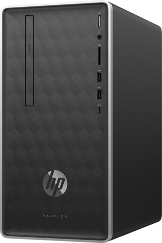 HP Pavilion 590-p0055qe  Desktop PC MT Intel Core i7-8700, 3.20GHz, 12GB RAM, 1TB HDD SATA + 16GB SSD, Windows 10 Home- X6C04AA#ABA