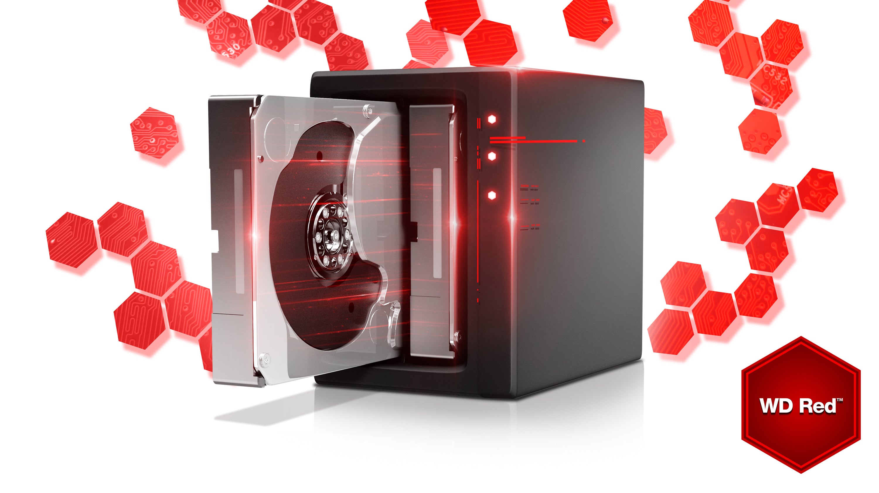 Western Digital Red WD40EFRX 4 TB 3.5" Internal Hard Drive - SATA