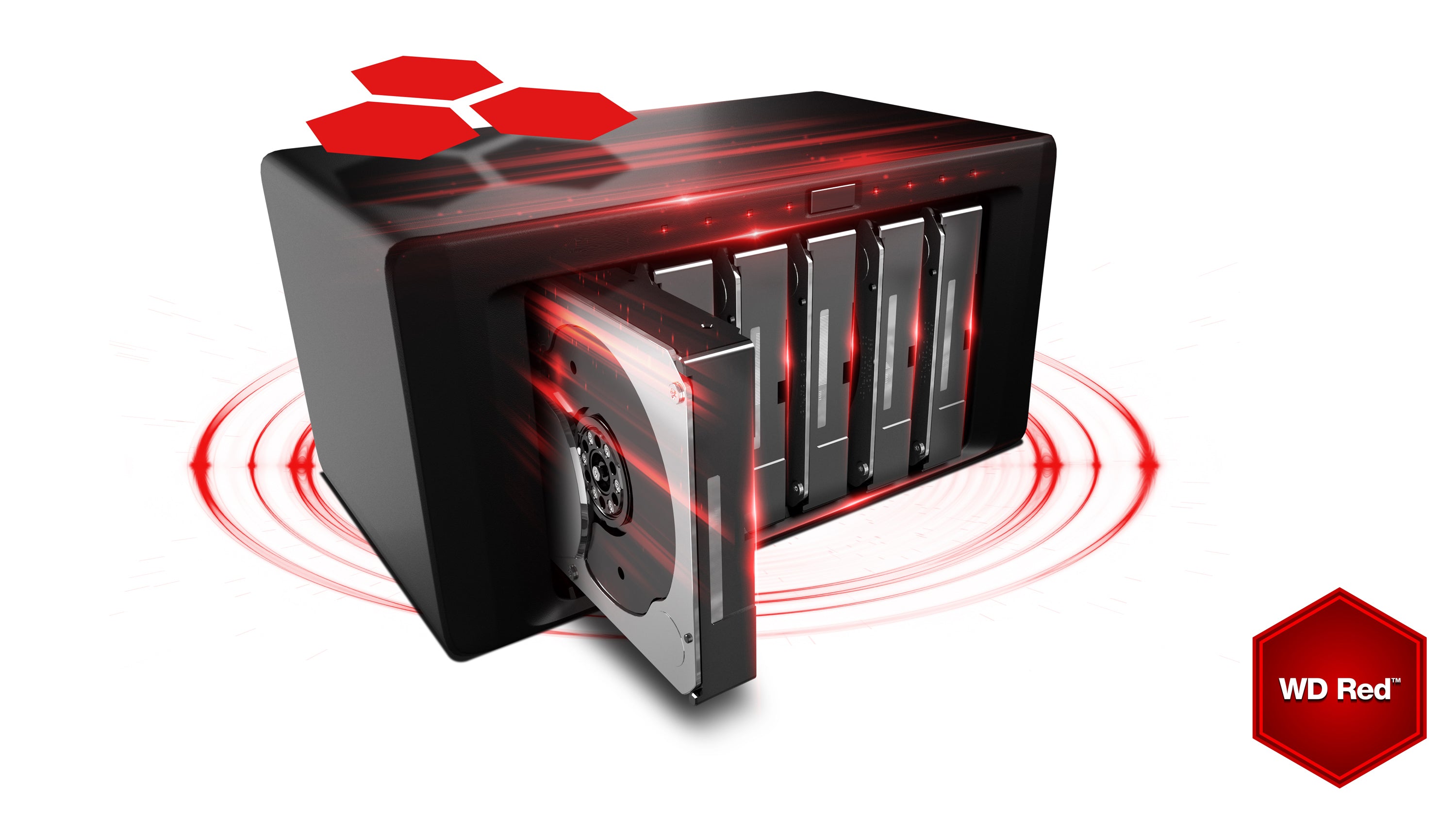 Western Digital Red WD40EFRX 4 TB 3.5" Internal Hard Drive - SATA