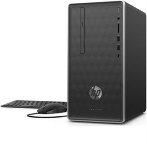 HP Pavilion 590-p0065se Mini Tower Desktop PC, Intel Core i7, 3.20GHz, 16GB RAM, 1TB HDD, Windows 10 Home 64-bit- X6C05AA#ABA