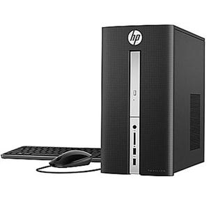 HP Pavilion 570-p026 Tower Desktop Computer, Intel Core i5, 3 GHz, 12 GB RAM, 1 TB HDD, Windows 10 Home 64-bit- Z5L89AA#ABA