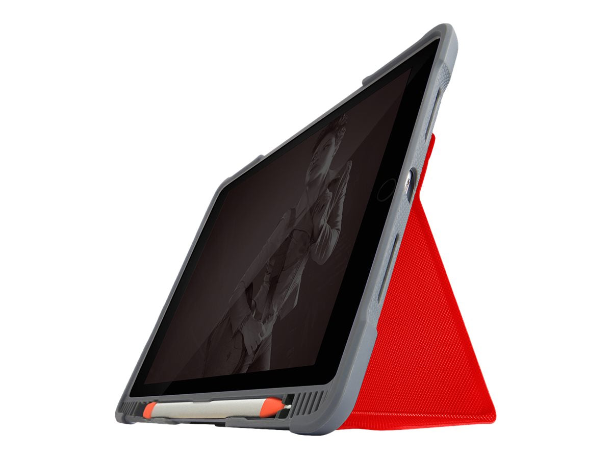 STM Goods Dux Plus Duo Carrying Case for 10.5" Apple iPad Air (3rd Gen)/iPad Pro Tablet, Red - STM-222-237JV-02