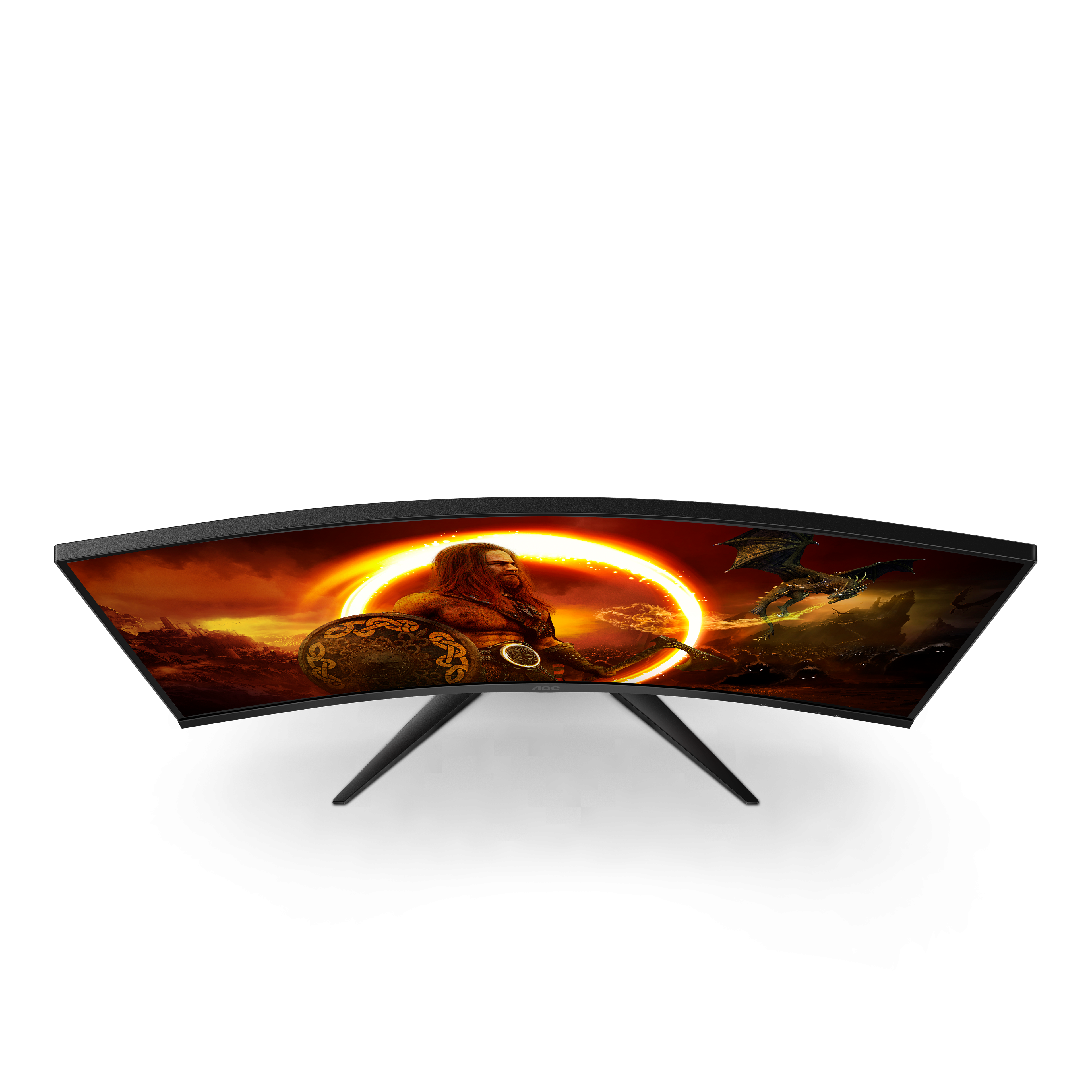 AOC 31.5" Full HD LED Curved Gaming Monitor, 0.5ms, 16:9, 80M:1-Contrast - C32G2E