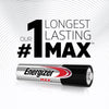 Energizer Max Alkaline AAA Batteries (10-Pack), 1.5 V - E92CP-10