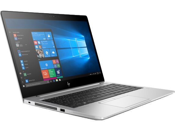 HP EliteBook 745-G5 14" FHD (Touchscreen) Business Notebook, AMD Ryzen 7-2700U, 2.20GHz, 8GB RAM, 256GB SSD, Windows 10Pro 64-Bit, Silver- 4TN70UT#ABA