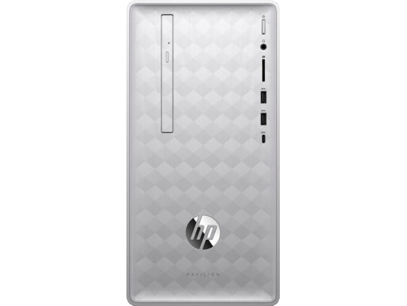 HP Pavilion 590-p0060 Mini Tower Desktop PC, AMD Ryzen 7-1700, 3.0GHz, 12GB RAM, 1TB HDD, Windows 10 Home 64-Bit - 3LA17AA#ABA