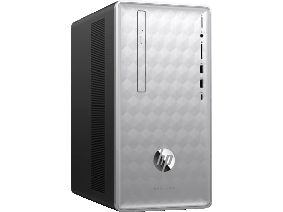 HP Pavilion 590-p0117cb Mini Tower Desktop, Intel i5-8400, 2.80GHz, 8GB RAM, 16GB Optane, 1TB HDD, Win10H - 5QA45AA#ABA