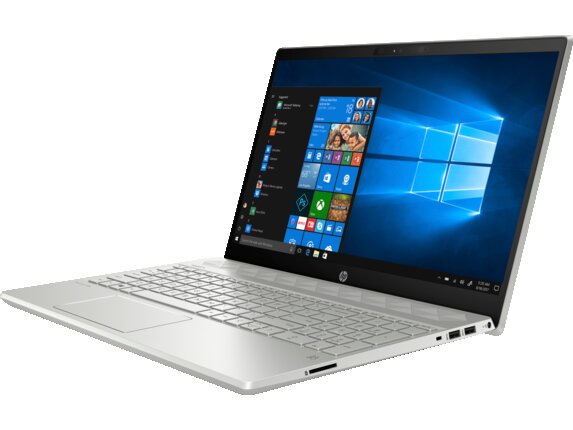 HP Pavilion 15-cw0000 15.6" HD (Touchscreen) Notebook, AMD Ryzen 3 2200U, 2.50 GHz, 16GB RAM, 1TB HDD, Windows 10 Home 64Bit, Mineral Silver- 6DH09U8#ABA