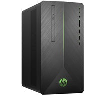 HP Pavilion 690-0028b Mini Tower Gaming Desktop, AMD R5-2400G, 3.60GHz, 8GB RAM, 1TB HDD, Win10H- 3LC24AA#ABA