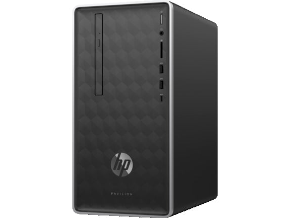 HP Pavilion 590-p0045xt Mini Tower Desktop PC, Intel Core i7-8700, 3.20GHz, 8GB RAM, 1TB HDD, Windows 10 Home 64-Bit - X6C28AA#ABA (Certified Refurbished)