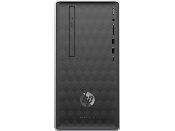 HP Pavilion 590-p0045xt Mini Tower Desktop PC, Intel Core i7-8700, 3.20GHz, 8GB RAM, 1TB HDD, Windows 10 Home 64-Bit - X6C28AA#ABA (Certified Refurbished)