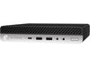 HP EliteDesk 800-G4 Mini Desktop PC, Intel i5-8600, 3.10GHz, 8GB RAM, 256GB SSD, Win10P - 2B084UT#ABA