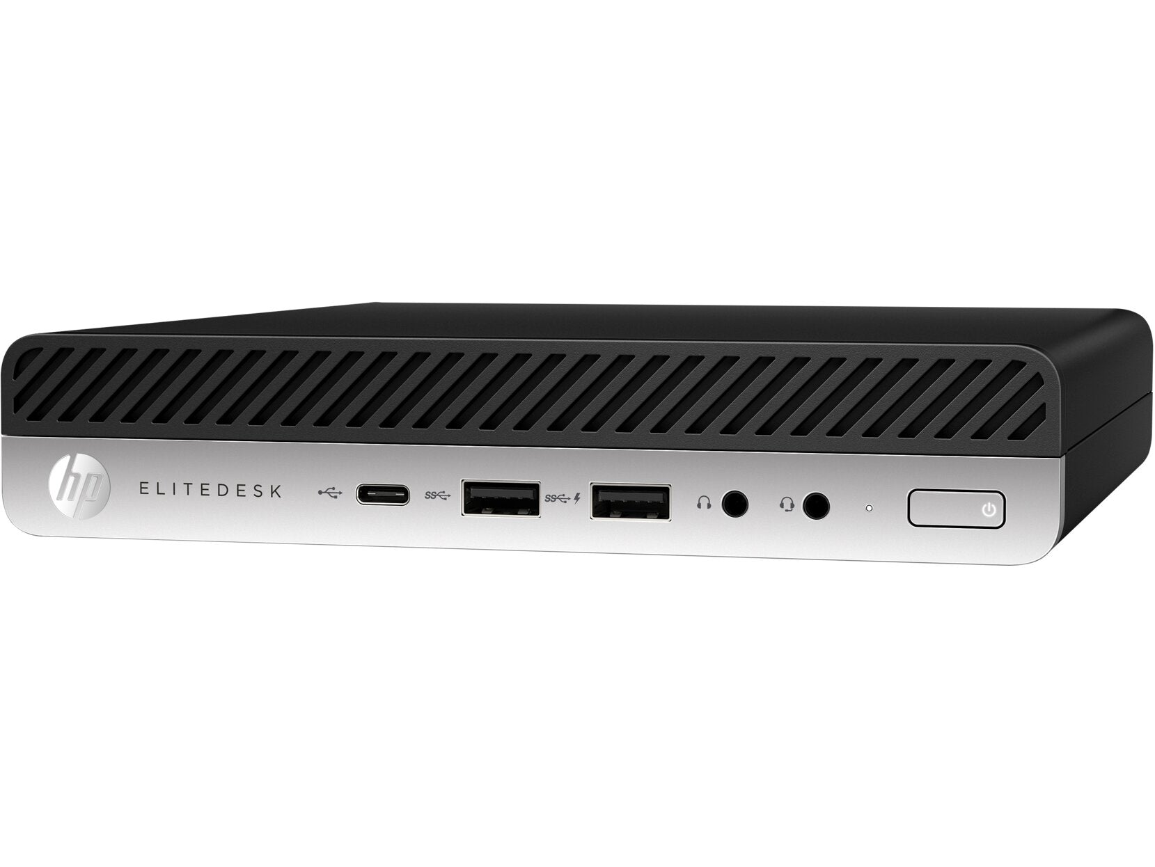 HP EliteDesk 800-G4 Mini Desktop PC, Intel i5-8500T, 2.10GHz, 8GB RAM, 256GB SSD, Win10P - 5UZ97US#ABA