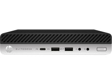 HP EliteDesk 800-G4 Mini PC, Intel i5-8500T, 2.10GHz, 16GB RAM, 256GB SSD, Windows 10 Pro 64-Bit - 6XN63U8#ABA