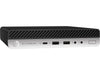 HP EliteDesk 800-G4 Mini Desktop PC, Intel i5-8600, 3.10GHz, 8GB RAM, 256GB SSD, Win10P - 2B084UT#ABA