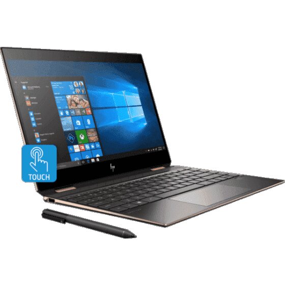 HP Spectre x360 13-ap0008ca 13.3" FHD (Touch) Convertible Notebook, Intel Core i5-8265U, 1.60GHz, 8GB RAM, 256 GB SSD, Win 10 Home  5MT97UA#ABL (Certified Refurbished)