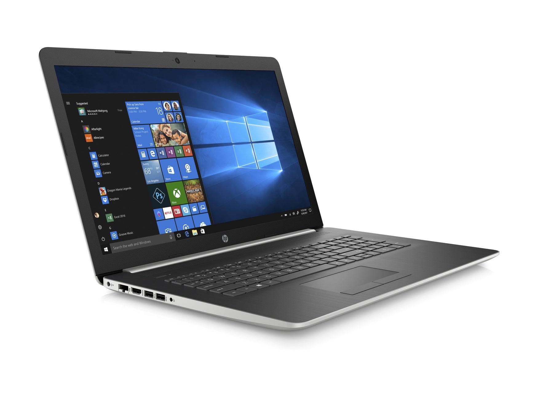 HP 470 G7 17.3" FHD (NonTouch) Notebook, Intel i5-10210U, 1.60GHz, 8GB RAM, 256GB SSD, Wind10P - 9NL37UT#ABA