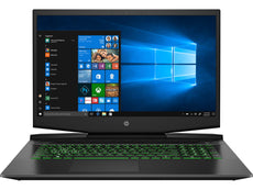 HP Pavilion 17-cd1010nr 17.3" FHD (NonTouch) Gaming Notebook, Intel i5-10300H, 2.50GHz, 8GB RAM, 256GB SSD, Win10H - 2R640UA#ABA