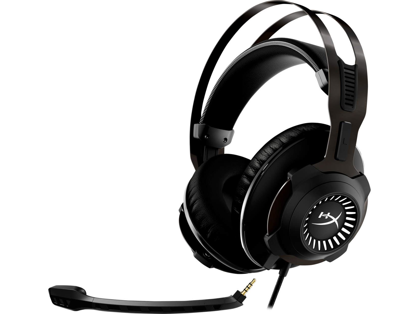 HyperX Cloud Revolver Wired Gaming Headset, 7.1 Surround Sound, USB, 3.5mm Port, Gunmetal - 4P5K5AA
