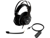 HyperX Cloud Revolver Wired Gaming Headset, 7.1 Surround Sound, USB, 3.5mm Port, Gunmetal - 4P5K5AA